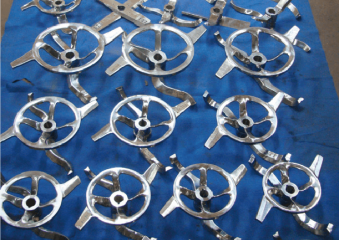 OUR COMPANY DESIGNS THE MIXING BLADES ACCORDING TO THE CHARACTERISTICS OF MATERIALS PROVIDED BY CUSTOMERS